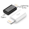 Redukce z lightning (iPhone) na USB-C, černá