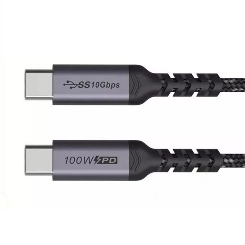 USB-C 3.1 Gen 2, 20V/5A, 100W, 4K@60HZ, 2m, černý